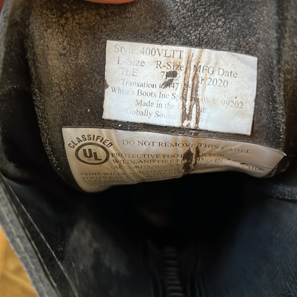 Whites wildland firefighting boot - Picture 4 of 9